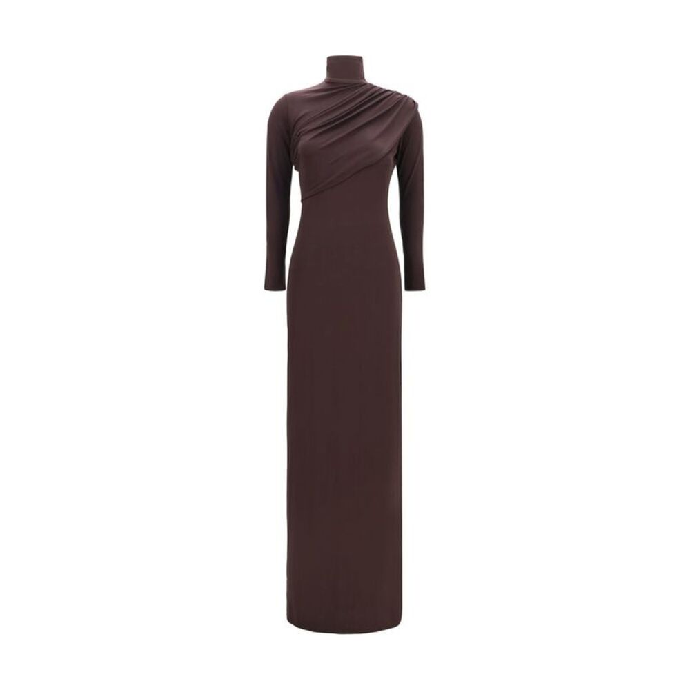 Courrèges Brown Viscose Casual Women's Dress